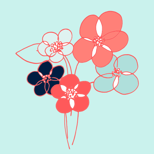 Illustration Fleurs sophrologie